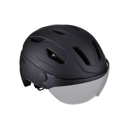 Bbb BHE-57 Helm Move Faceshield Transparent M (52-57cm) Mat Zwart (8716683131260)