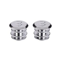 Bbb BHT-90S Stuurdoppen 2 Stuks Chroom (8716683046199)