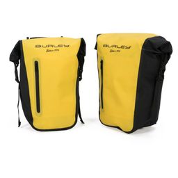 Burley Burely tas achtertassen pannier bag set geel (0840840010223)