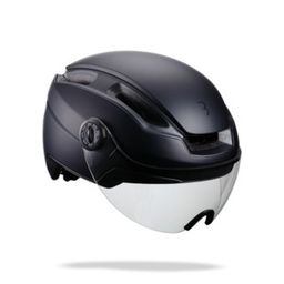Bbb BHE-56F Helm Indra Faceshield Transparent Lens M Mat Zwart (8716683125108)
