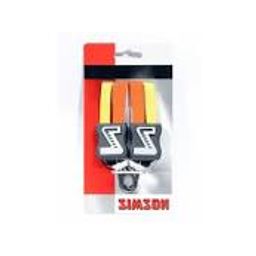 Simson snelbinder extra kort oranje/geel (8711646133473)
