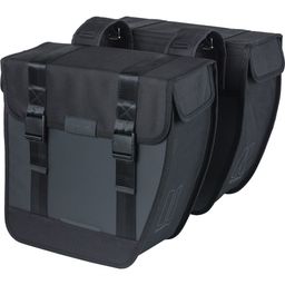 Basil Tas bas dubbel tour waterproof xl zwart 35l (8715019182167)