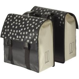 Basil dubb tas Urban load zw/wt (8715019177392)