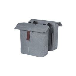 Basil City dubbeltas Grijs 28-32L 18072 grey melee (8715019180729)