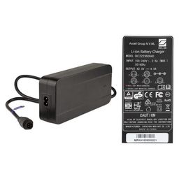 Accell Ebp oplader e-mot 36v accu midr/entry snel 4a zw (8715957299316)