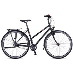 VSF T-300 Alfine HS22 Gates Dame Ebony Matt-Ladies 45cm 2022
