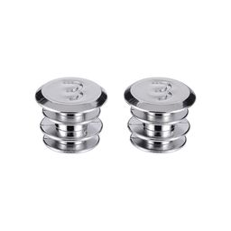 Bbb BHT-90S Stuurdoppen 2 Stuks Chroom (8716683046199)