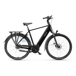 BATAVUS Finez E-Go Power Exclusiv Heren Zwart Glans 57cm 2025 (8713568497176)