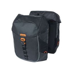 Basil Tas bas miles dubbel black orange 34l (8715019180866)