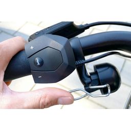 Widek E-bike bel zwart met speciale beugel (8712864749514)
