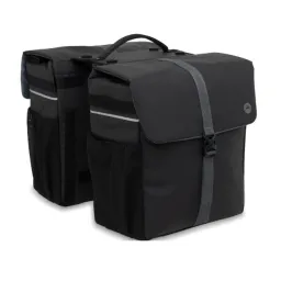 Unknown Gazelle double pannier mik black/grey (8714827986295)