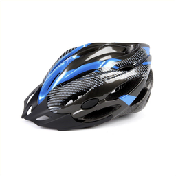 Mirage helm uni 58-62cm, met vizier, zwart/blauw (8717729489147)