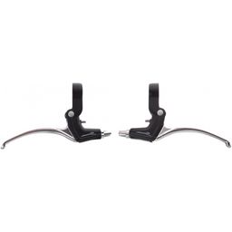 Saccon remhendel set, aluminium. zwart/zilver (8054729090226)