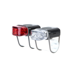 IkziLight mini LED-set met siliconen strap, zwart (8717729489888)