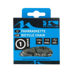 M-Wave Ketting single speed, 1/2x1/8 112L grijs/br (0887539006846)