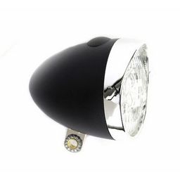 Ikzi-light Koplamp 3led zwart hollands retro (8717729489116)
