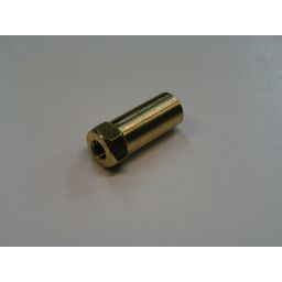 Bofix Lange moer m6x25 messing (8717289103491)