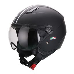 Helm Vito moda jet mat notte maat m 57-58 (7432031384393)