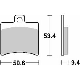 Remblokken Sbs 152-hf ditech sr2000 piag (5703858182403)