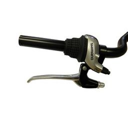 Remgreep Saccon gripshift zwart/zilver stel (8054729091674)
