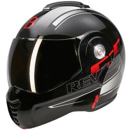Helm Beon b702 reverse gt glans-zwart maat m 57-58 (2181002870926)