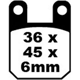 Remblokken Ebc fa-115 peugeot (5050953006739)
