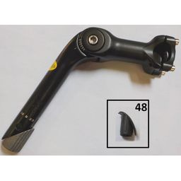 Giant Stuurpen verstelbaar 25,4 105/180 black (2181003173484)