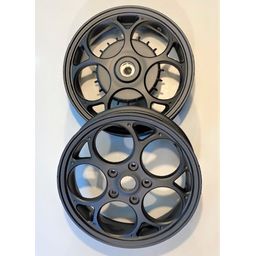 Velgenset Vespa sprint / primavera matt zwart (7432031440488)