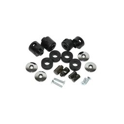 Set doppen windscherm Vespa chroom (494597)