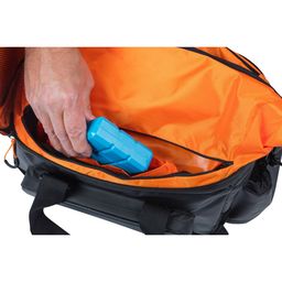 Tas Basil miles tarpaulin bagagedragertas 9-36l. zwart / orange (8715019182969)