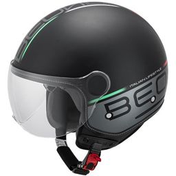 Helm Beon b120 italian lifestyle mat-zwart maat xl 61-62 (8720941466391)
