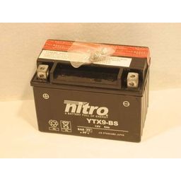 Accu 12v 8ah Nitro ytx9-bs ond.vrij (5414837002680)