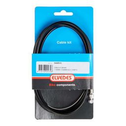Elvedes Kabel rem a kpl ton / weinm. 2mtr zw 6444rvs (8716706002348)