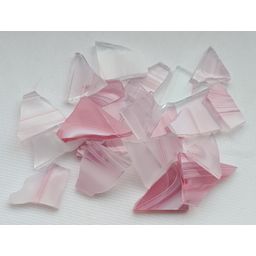 Roze / wit flame