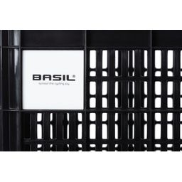 Basil fietskrat S black 17.5L recycled (8715019211102)