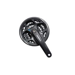 Shimano Crank set altus m311 7/8-sp. 170/42x32x22+cg kk zwart -6mm (4524667132684)