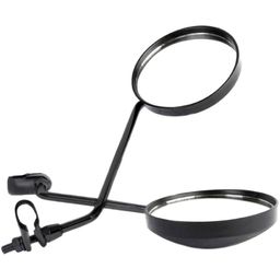 Mirage set spiegels rond groot zwart / PER STUK (8718836202674)