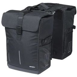 Basil tas dubbel movemik 2.0 zwart (8715019184321)