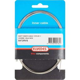 ELVEDES derailleur-binnenkabel 19 strands RVS, Ø 1,1mm, presentatieverpakking, (8716706001822)