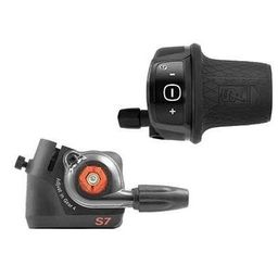 Sturmey archer Sunrace Draaigreepversteller Met Click Box Sram S7 (4710944266603)