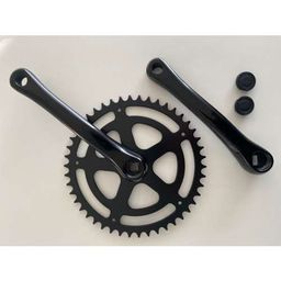 Unbranded Crankstel 46t 170 zwart (8716637021531)