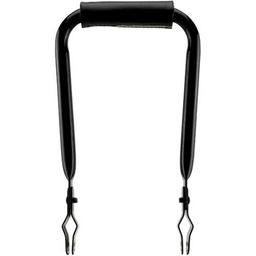 Simson rugleuning smal zwart met kussen (8711646932878)
