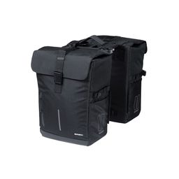 Basil tas dubbel movemik 2.0 zwart (8715019184321)