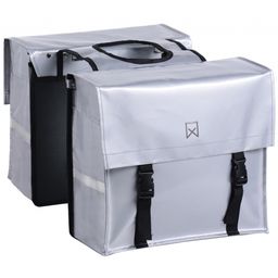 Willex Dubbele Bisonyl Tas Zilver 40L (5425023133040)