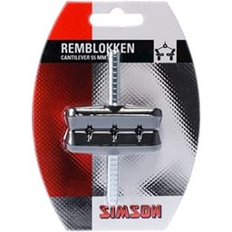 Cantilever remschoen Simson 55 mm Shimano compatible 2 stuks (8711646202063)
