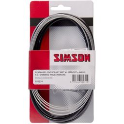 Remkabelset Simson Shimano rollerbrake met klembout pv Shimano BR-IM45/55/80 (8711646202315)