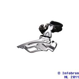 Shimano Derailleur voor xt m771 9-sp. 34,9-28,6 dual pull 66-69 ds (4524667131557)