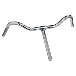 Ergotec Stuur vaste nok 25cm chr (4016538017430)