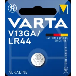 Varta knopfzelle v13ga alkali 1,5v 1er blister (4008496297641)