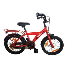 Bike Fun Boost 16 Jongens Rood 16 28cm 2026 (8716637053112)